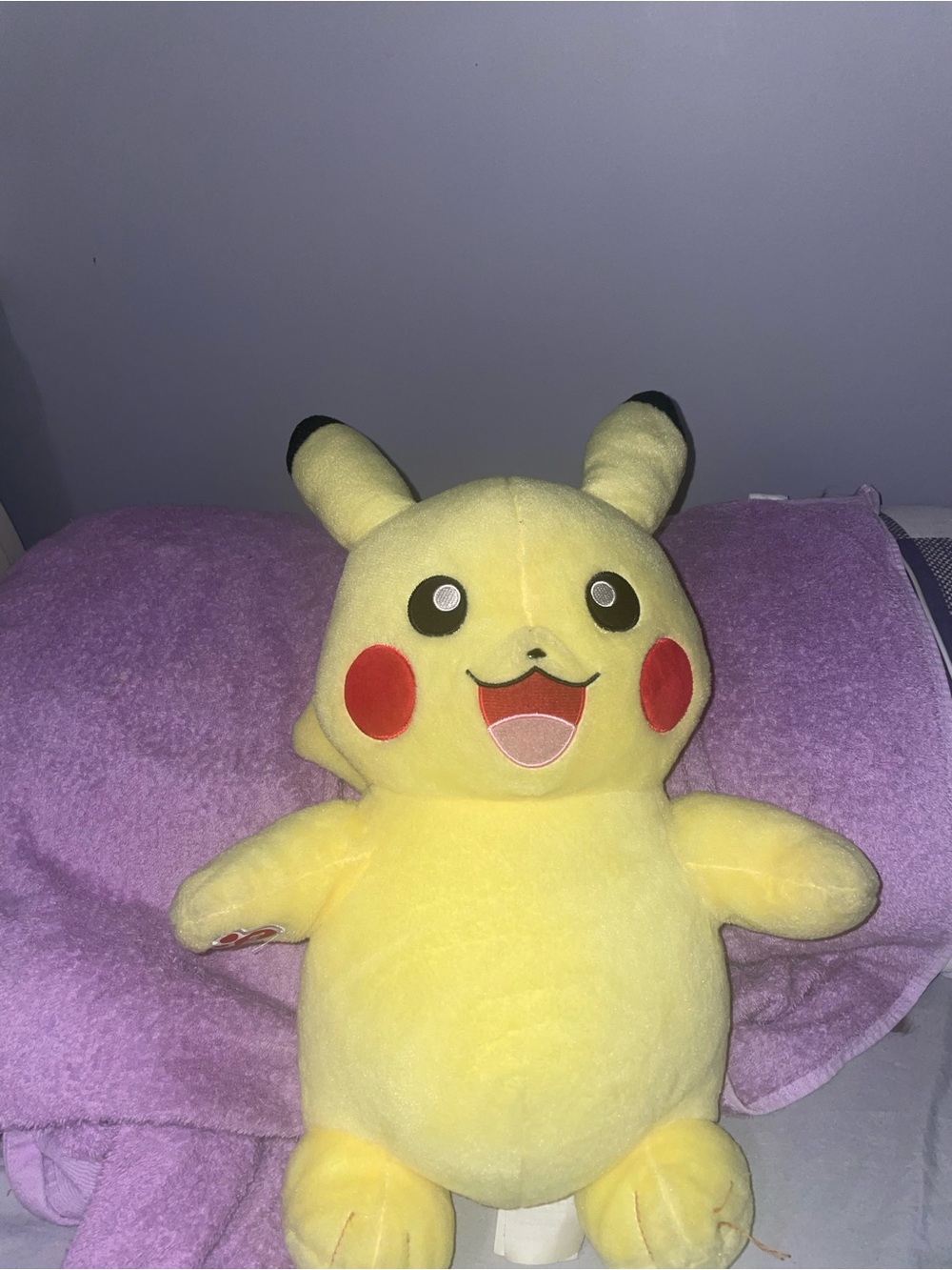 Pikachu Plush Toy - Yellow Soft Stuffed Animal Build A Bear